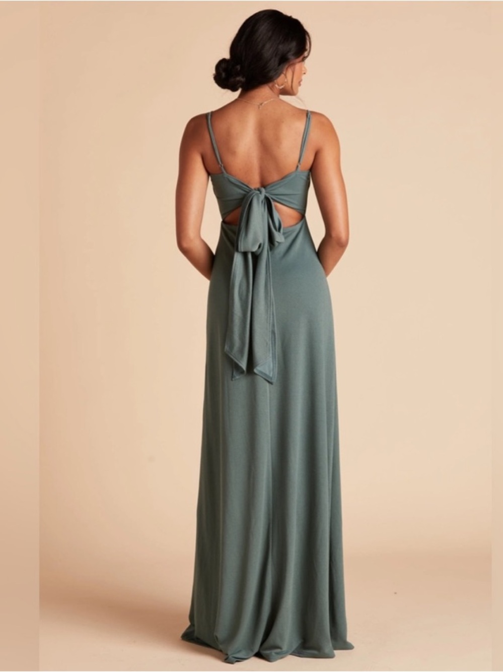 NWT Birdy Grey Benny Dress in Crepe Sea Glass - Picture 2 of 9